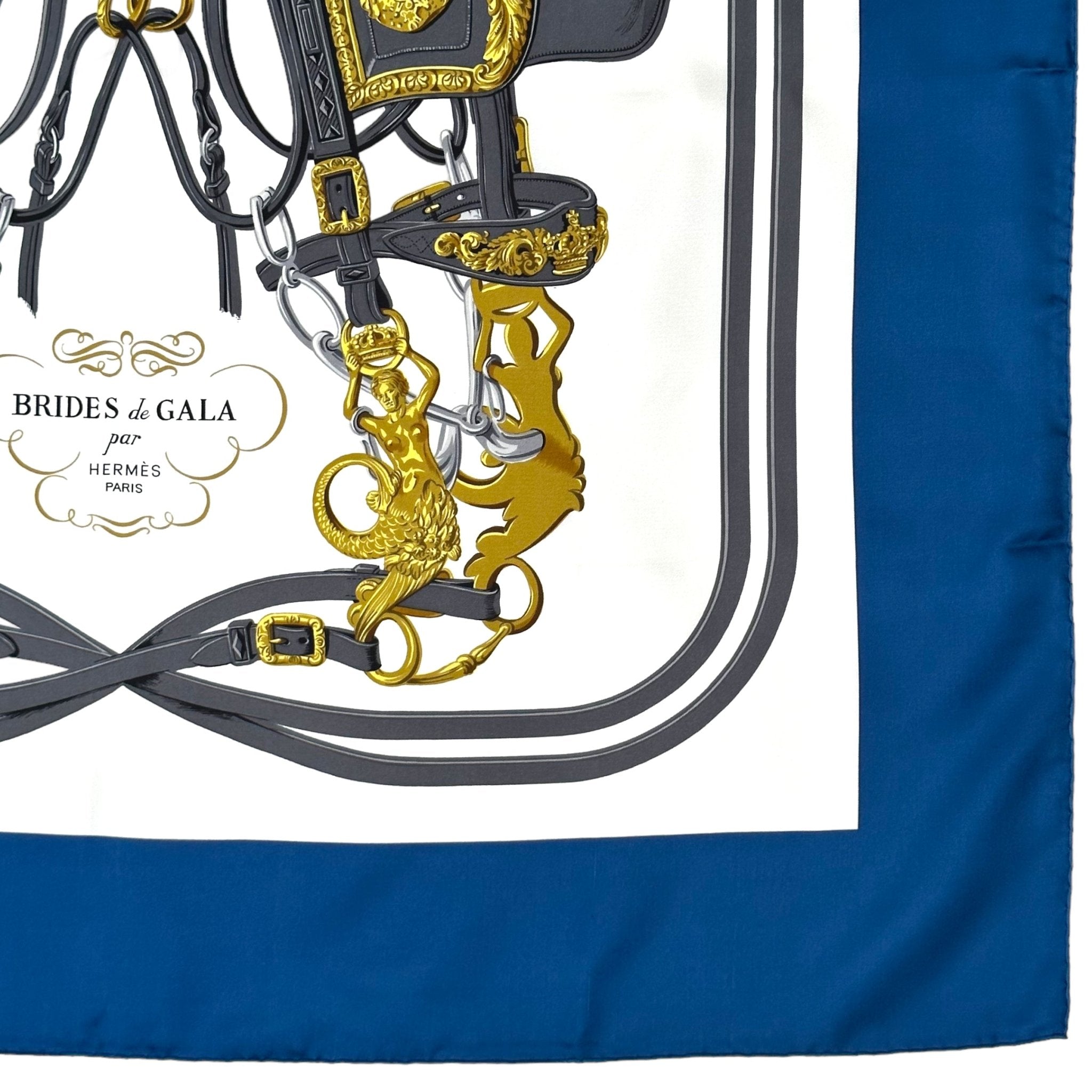 Brides de Gala - FOULARD HERMES 90CM - Carré Society