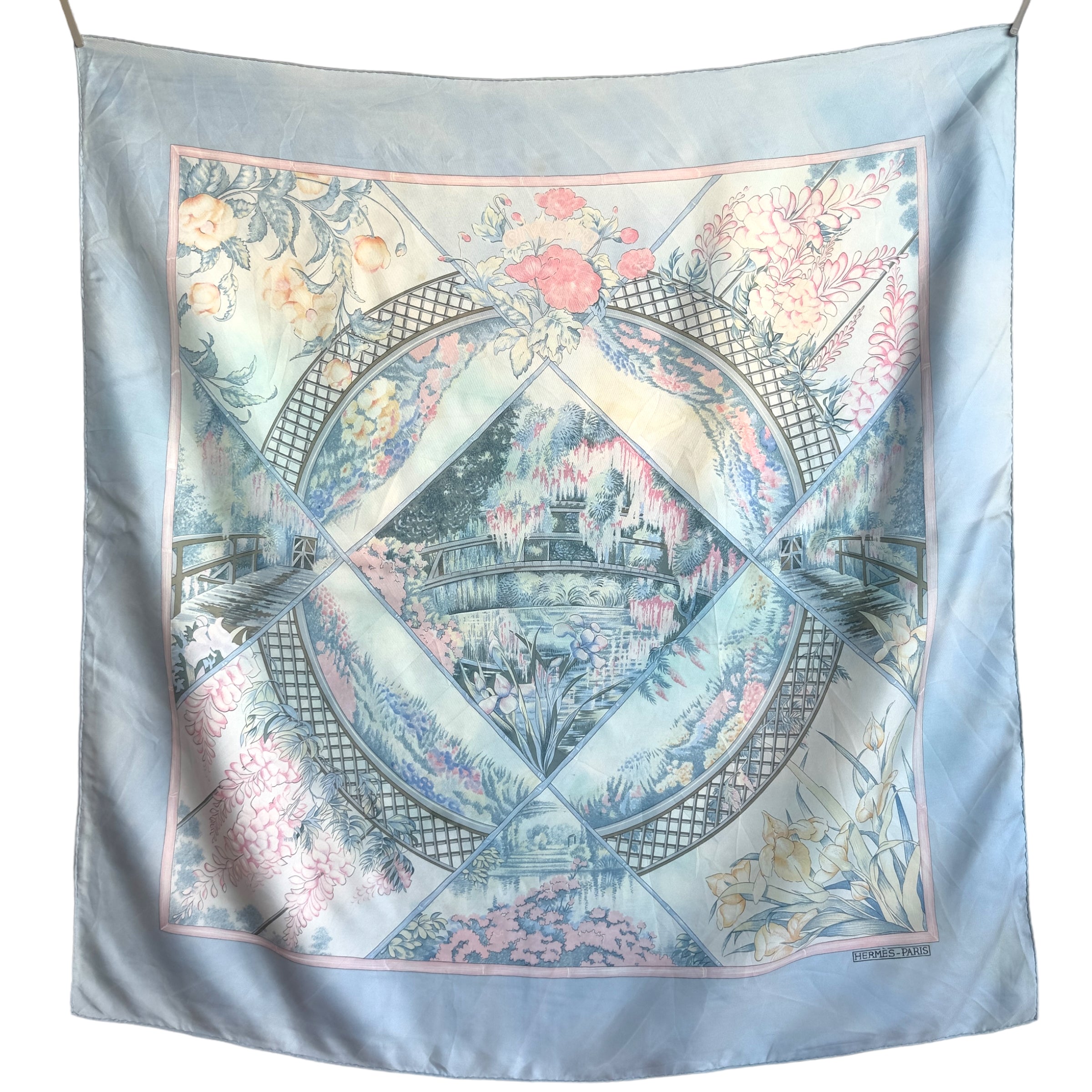 Giverny - FOULARD HERMES 90 CM
