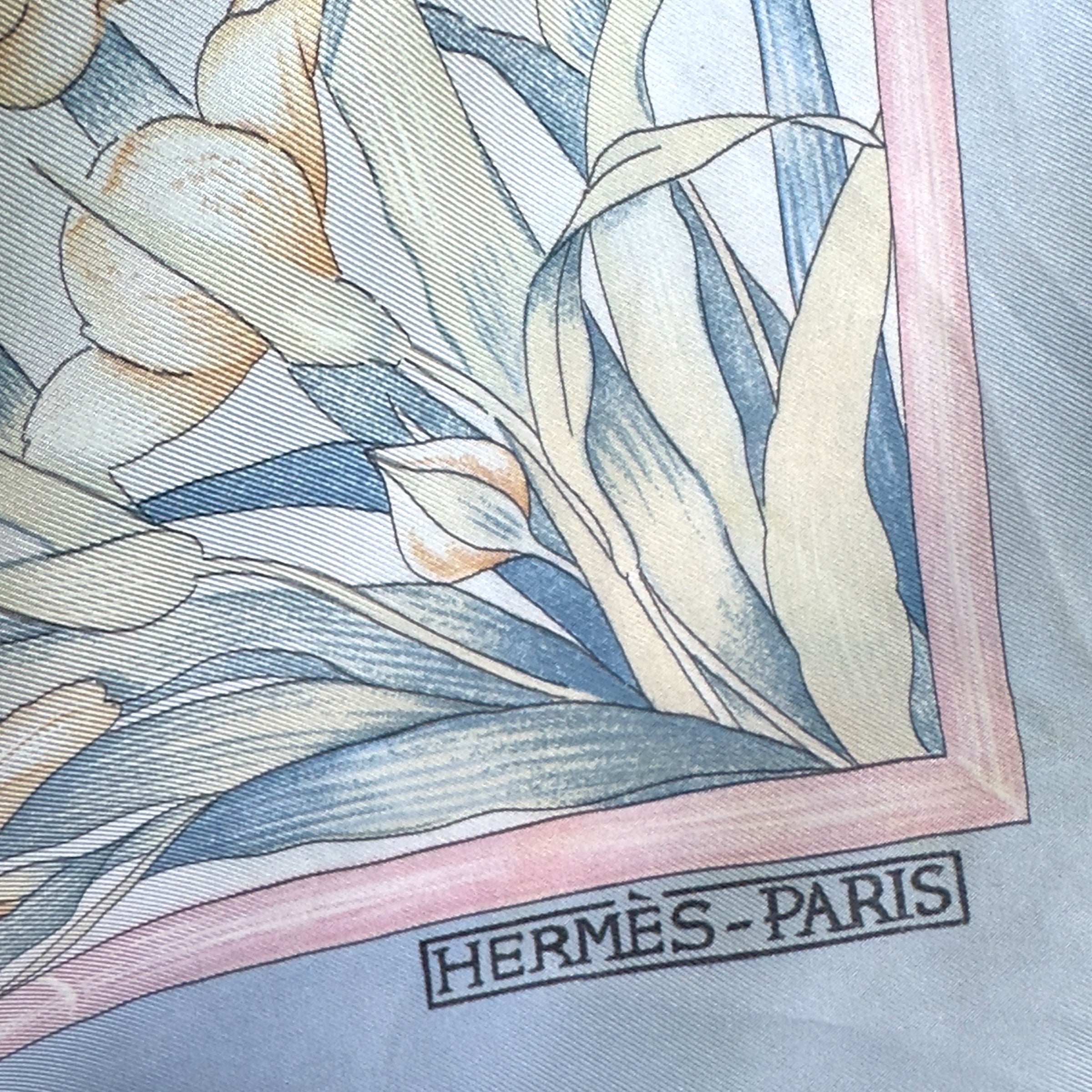 Giverny - FOULARD HERMES 90 CM