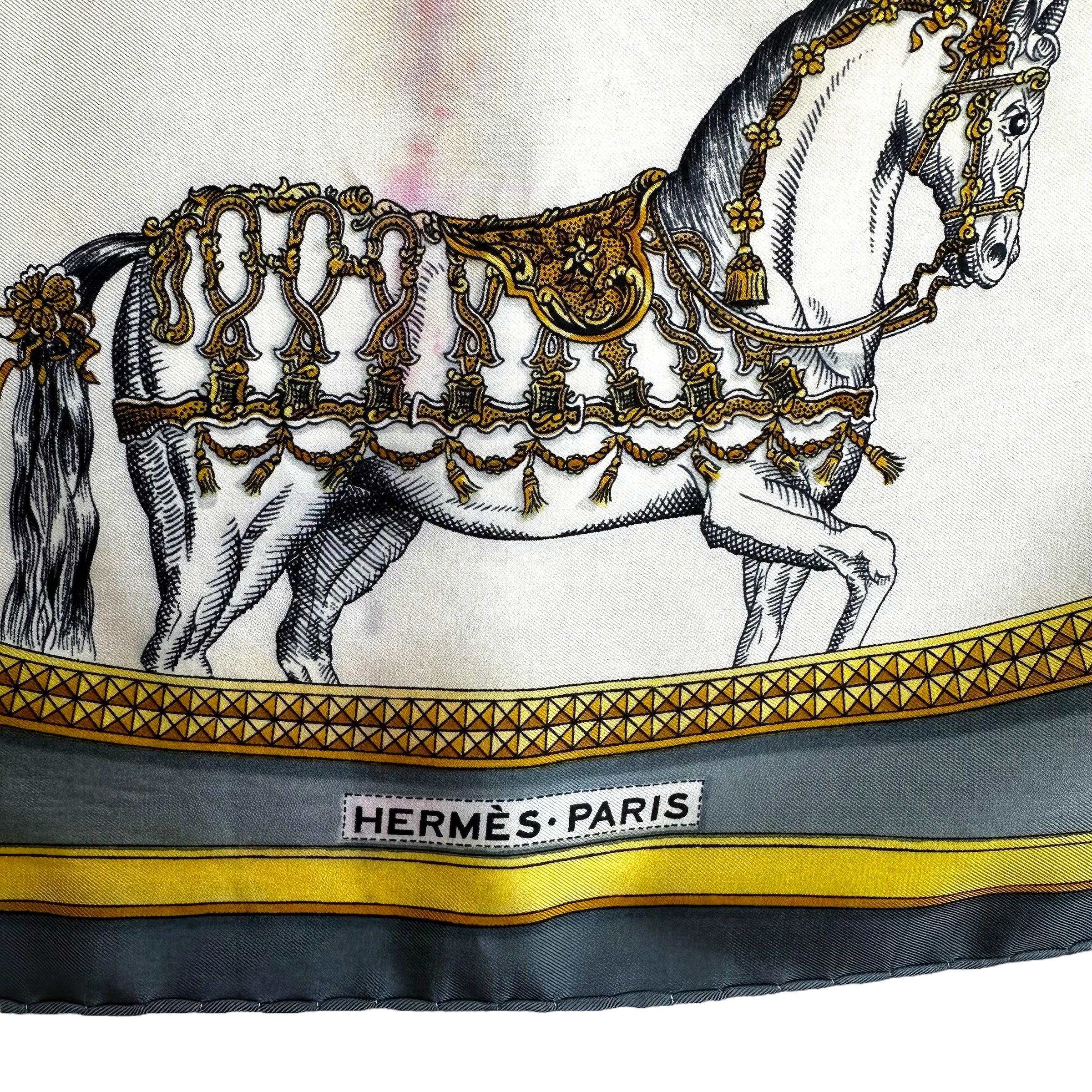 Grand apparat - FOULARD HERMES 90 CM