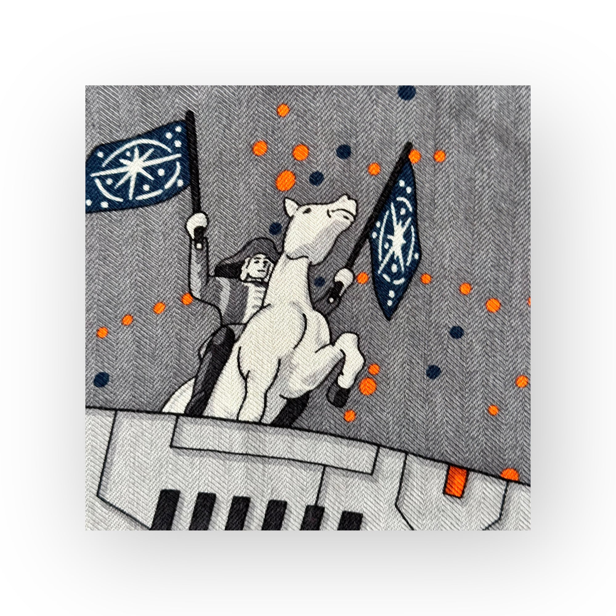 Hermès Odyssey - FOULARD HERMES 100 CM - CACHEMIRE & SOIE