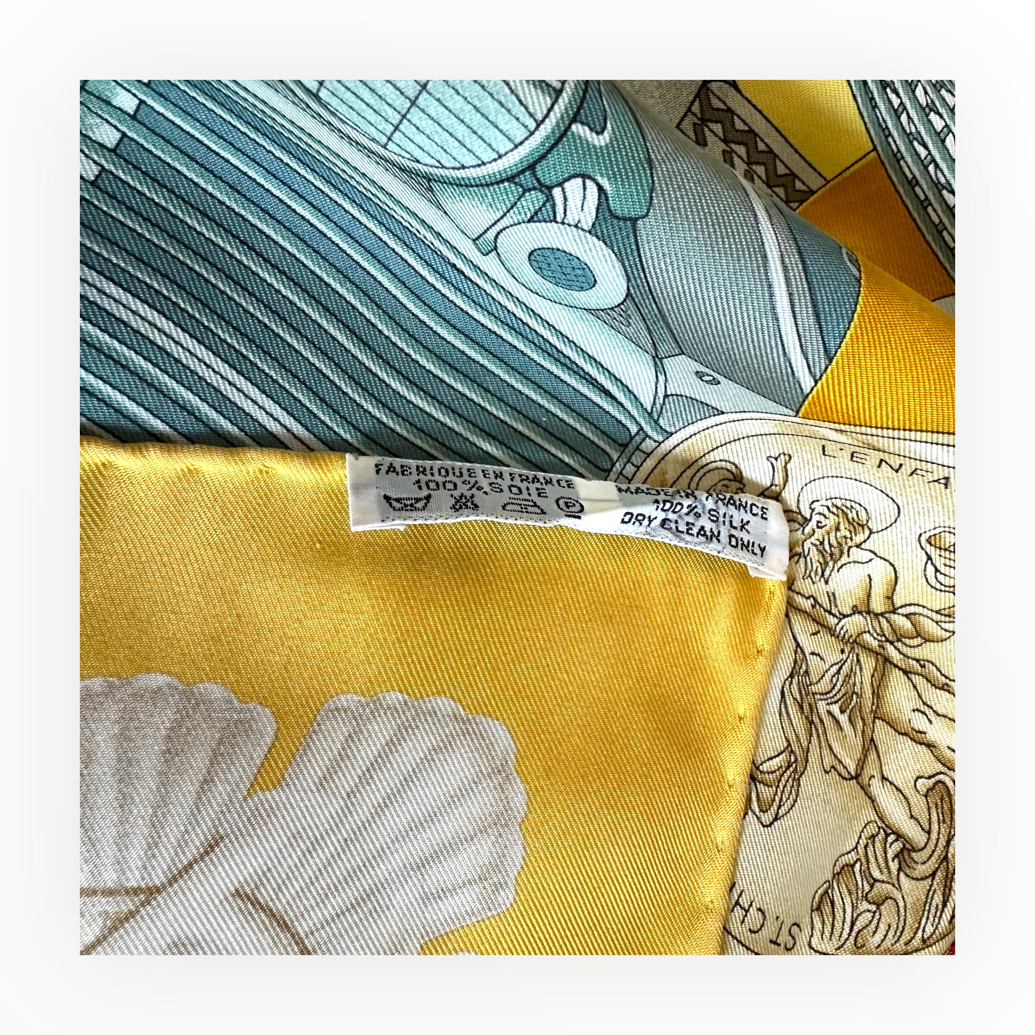 Automobile - FOULARD HERMES 90CM