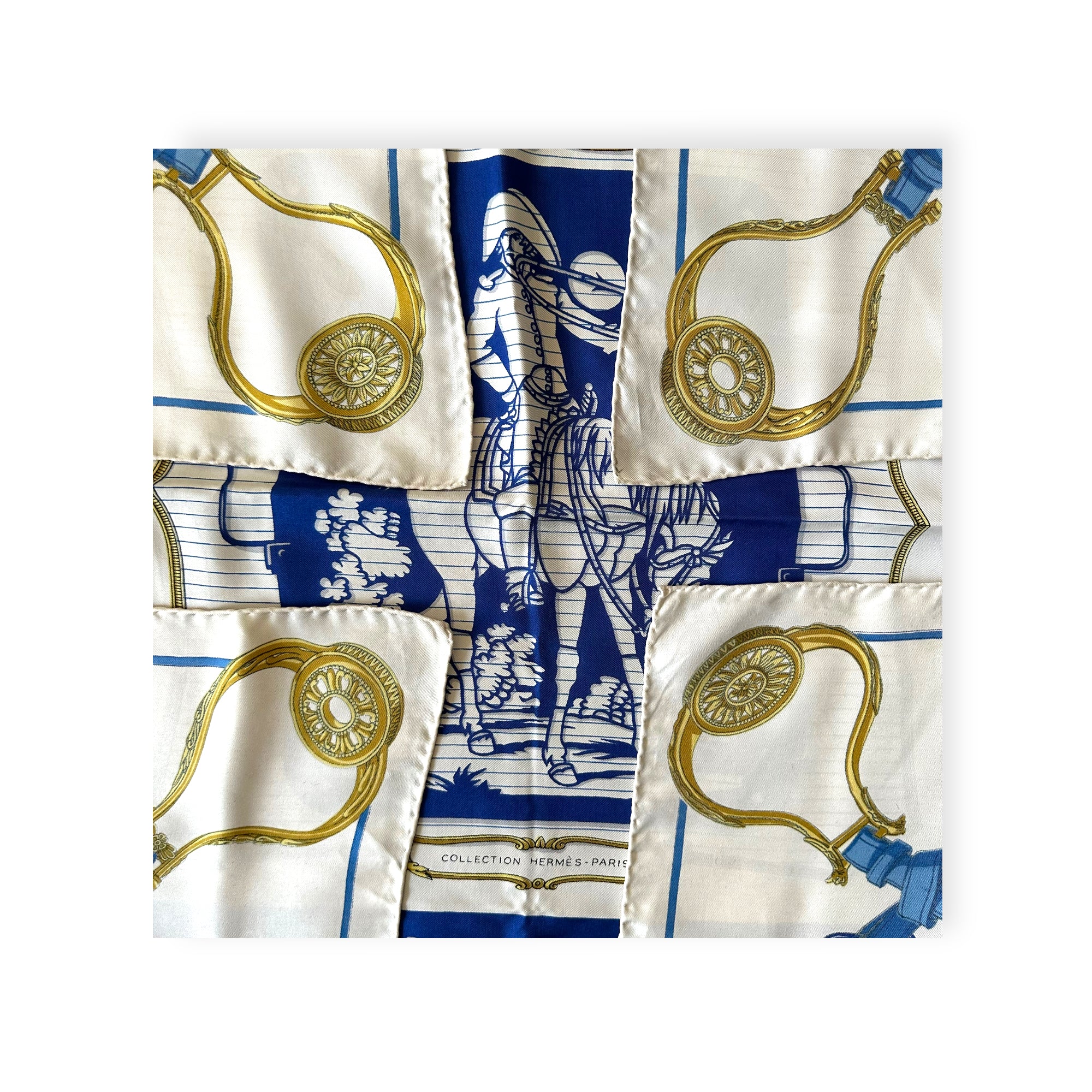 Plaques à sabler - FOULARD HERMES 90 CM