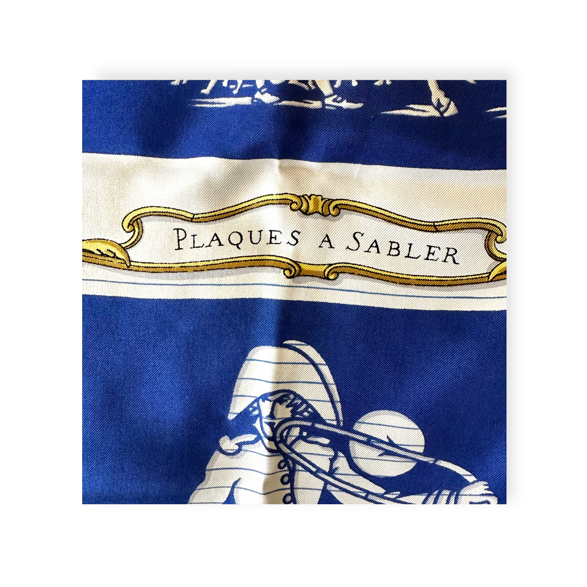 Plaques à sabler - FOULARD HERMES 90 CM