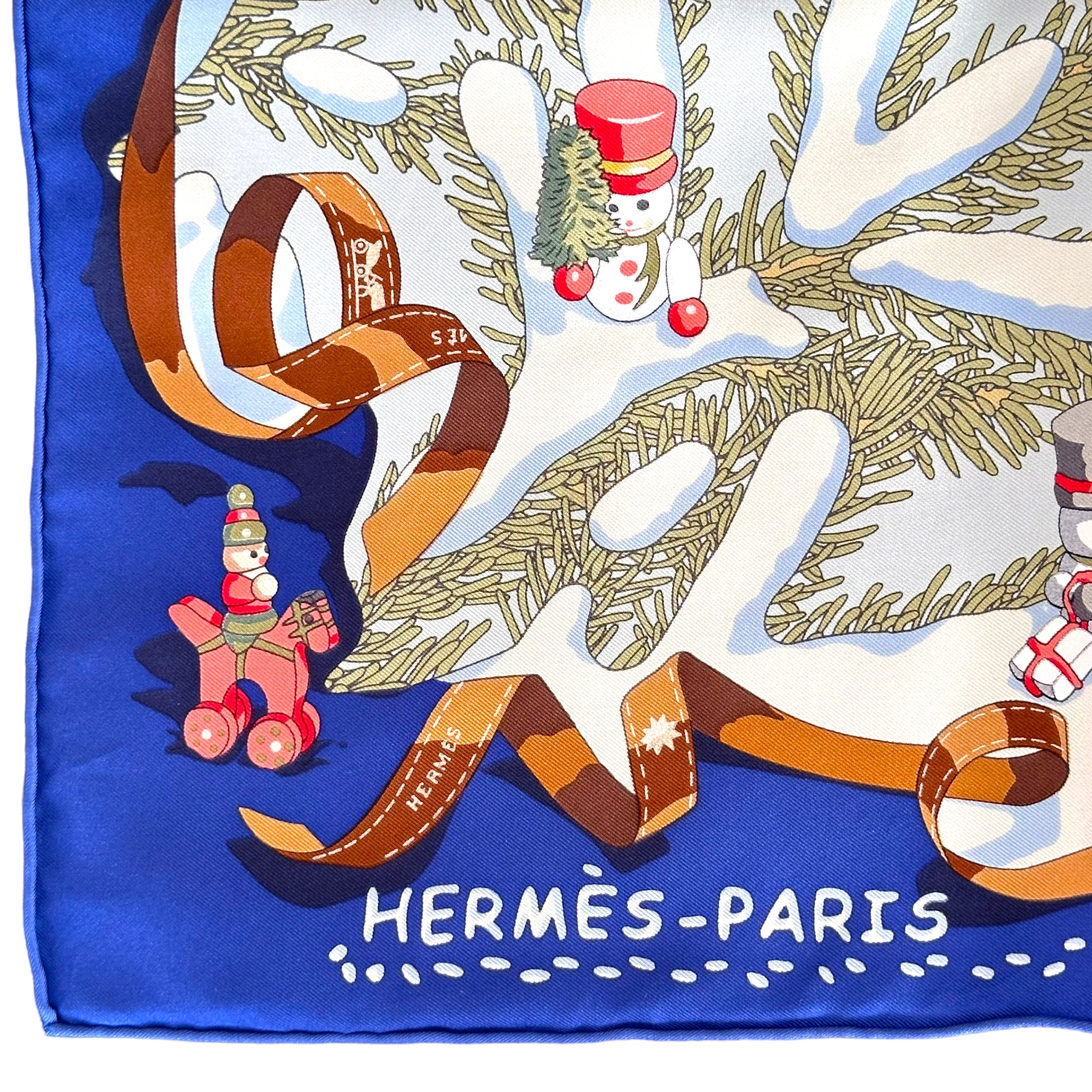 Noël au 24 Faubourg - FOULARD HERMES 90CM