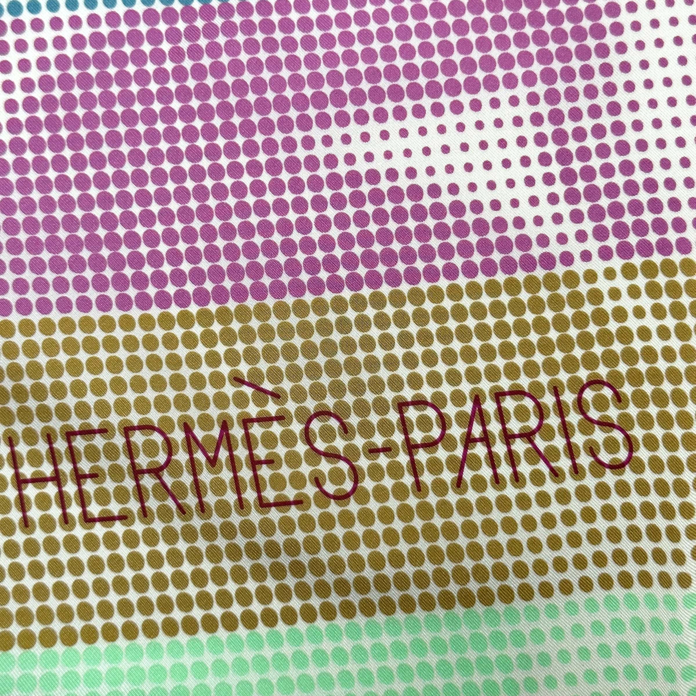 Le Saut H - FOULARD HERMES 90CM