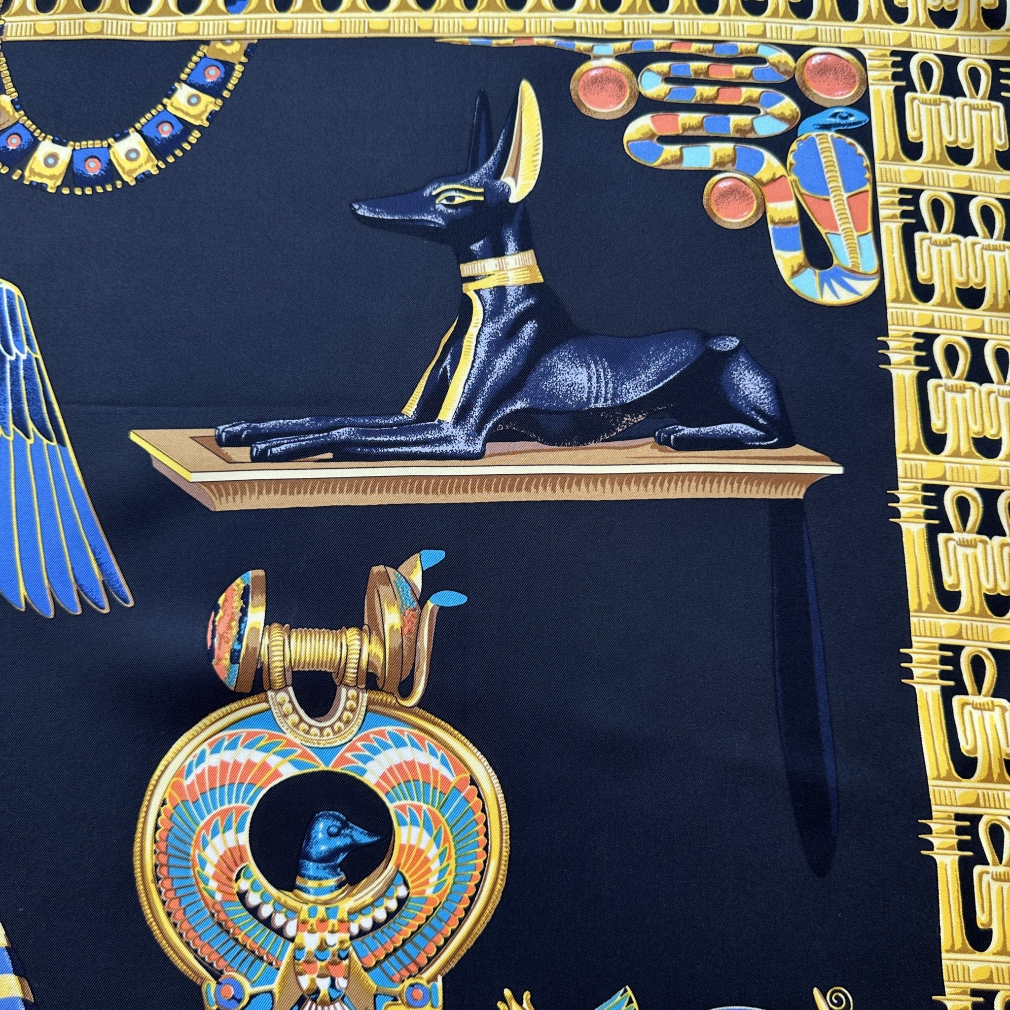 Tutankhamun - FOULARD HERMES 90 CM