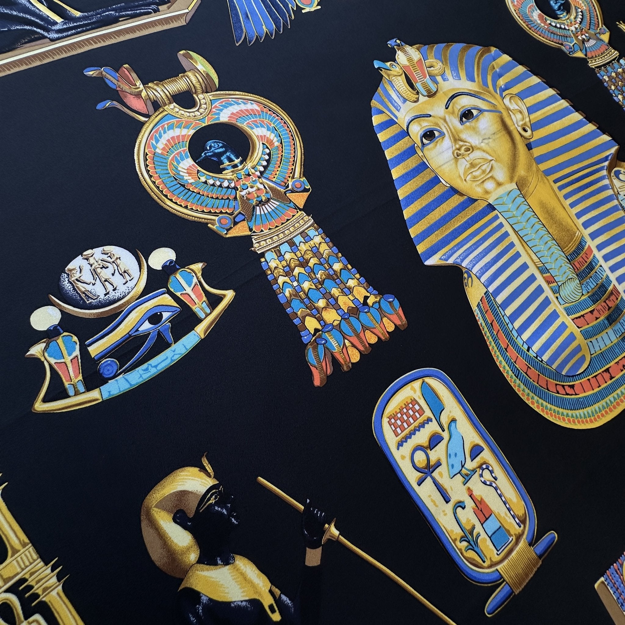 Tutankhamun - FOULARD HERMES 90 CM