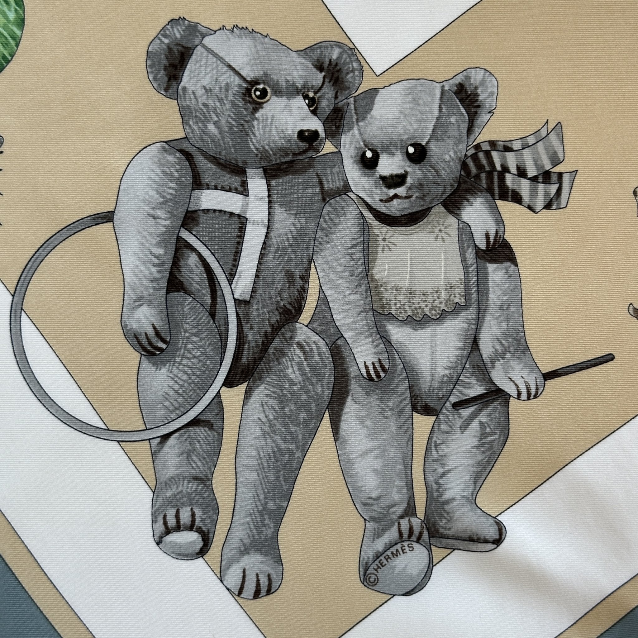 Confidents des coeurs - FOULARD HERMES 90 CM