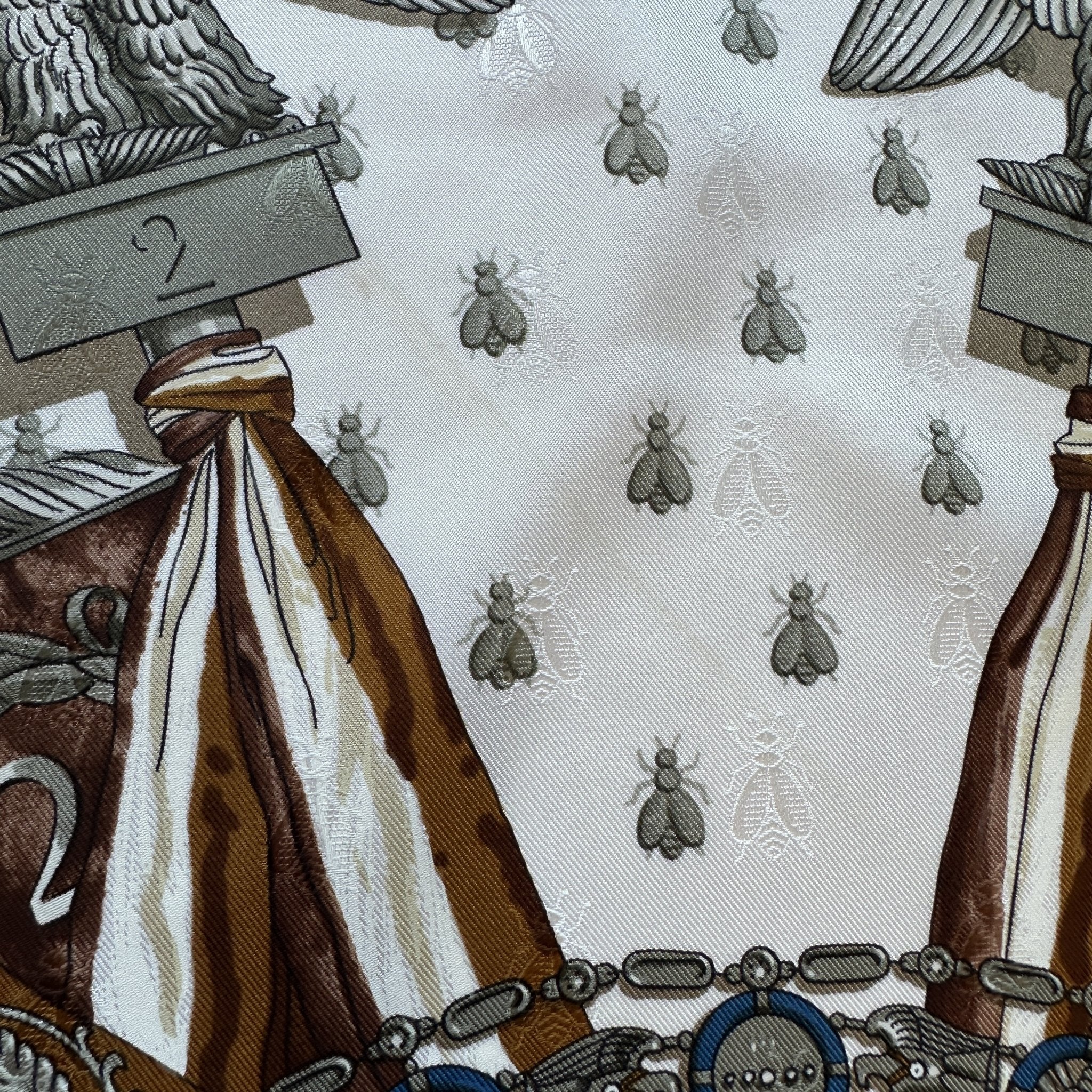 Napoléon -FOULARD HERMES 90 CM