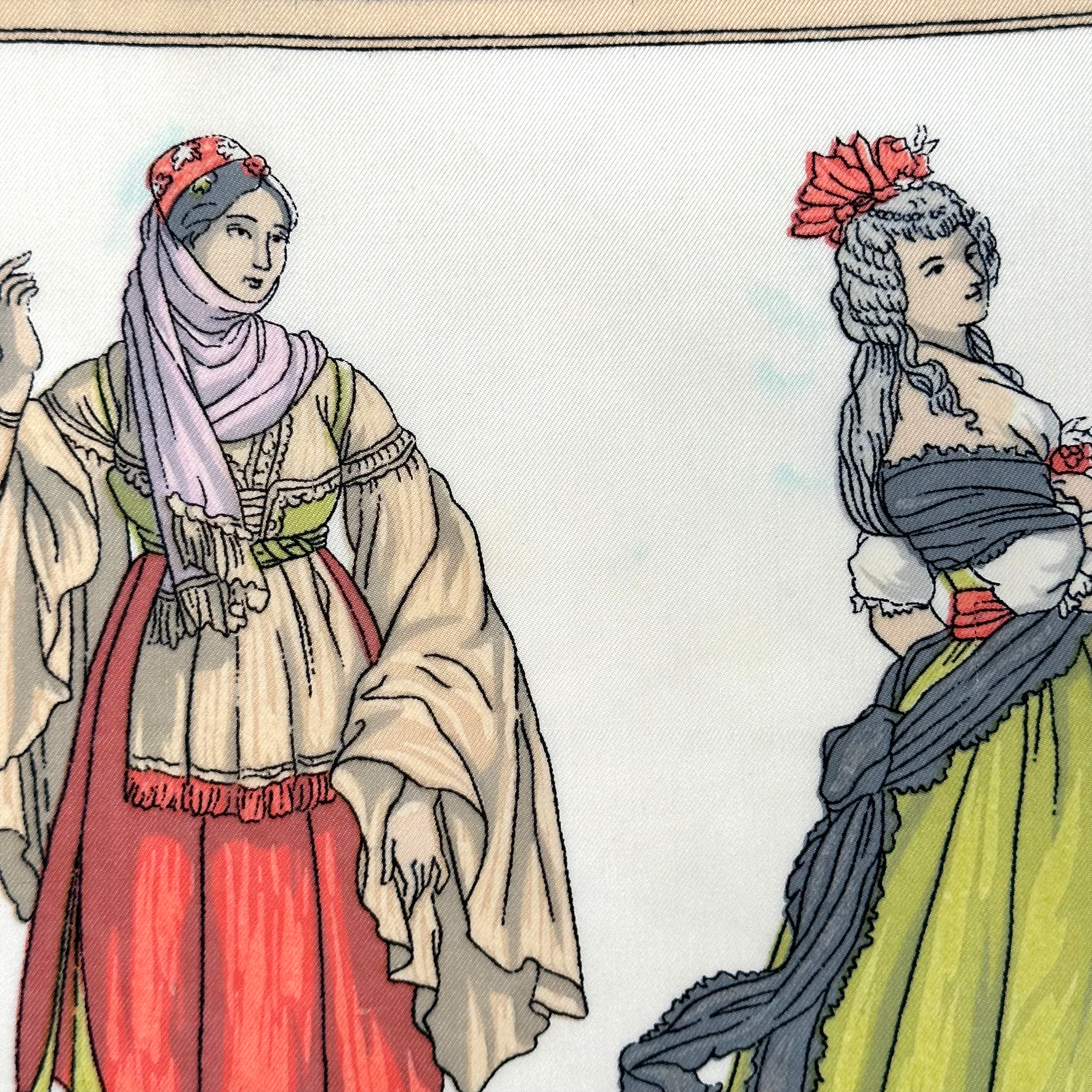 Costumes de dames - FOULARD HERMES 90CM