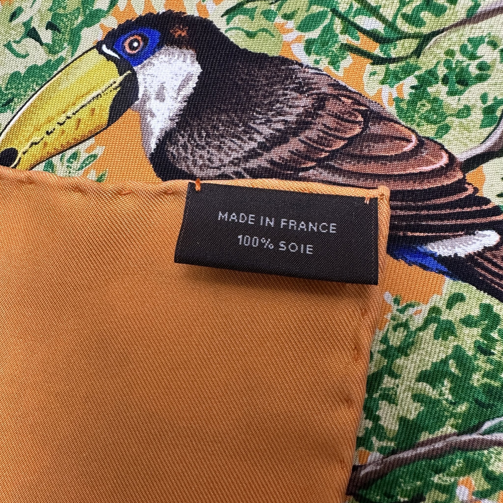 Équateur - FOULARD HERMES 90 WASH