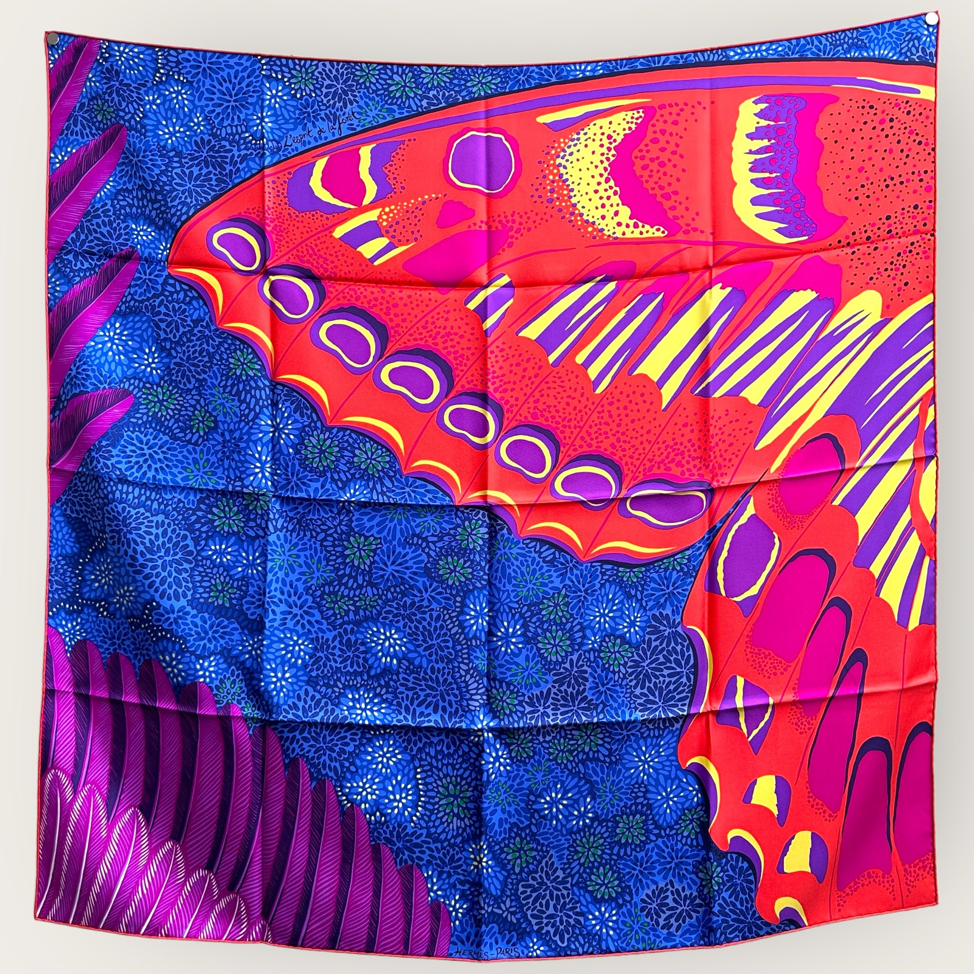 L'esprit de la forêt - Foulard Hermès 90CM