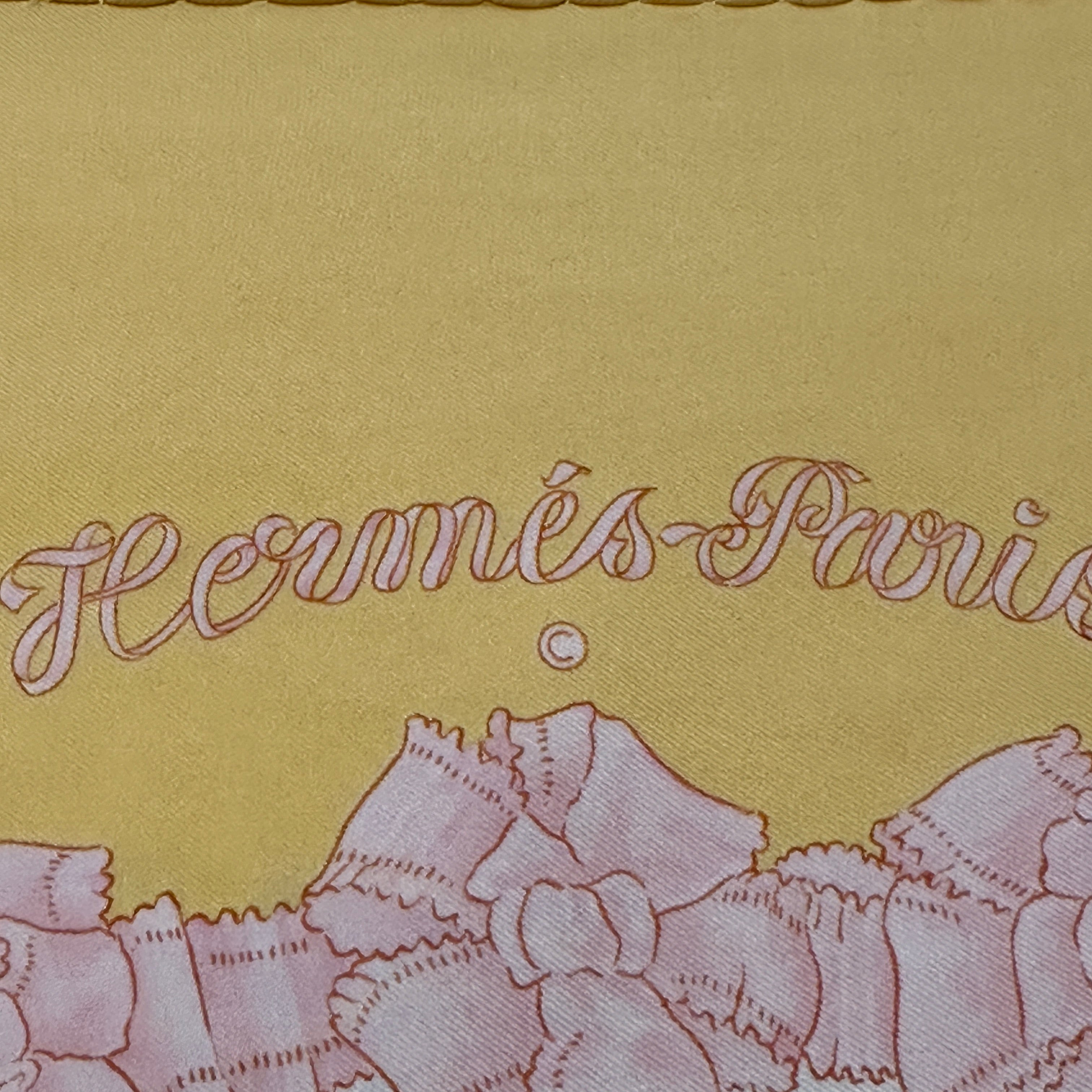 Le sacre du printemps - FOULARD HERMES 90 CM