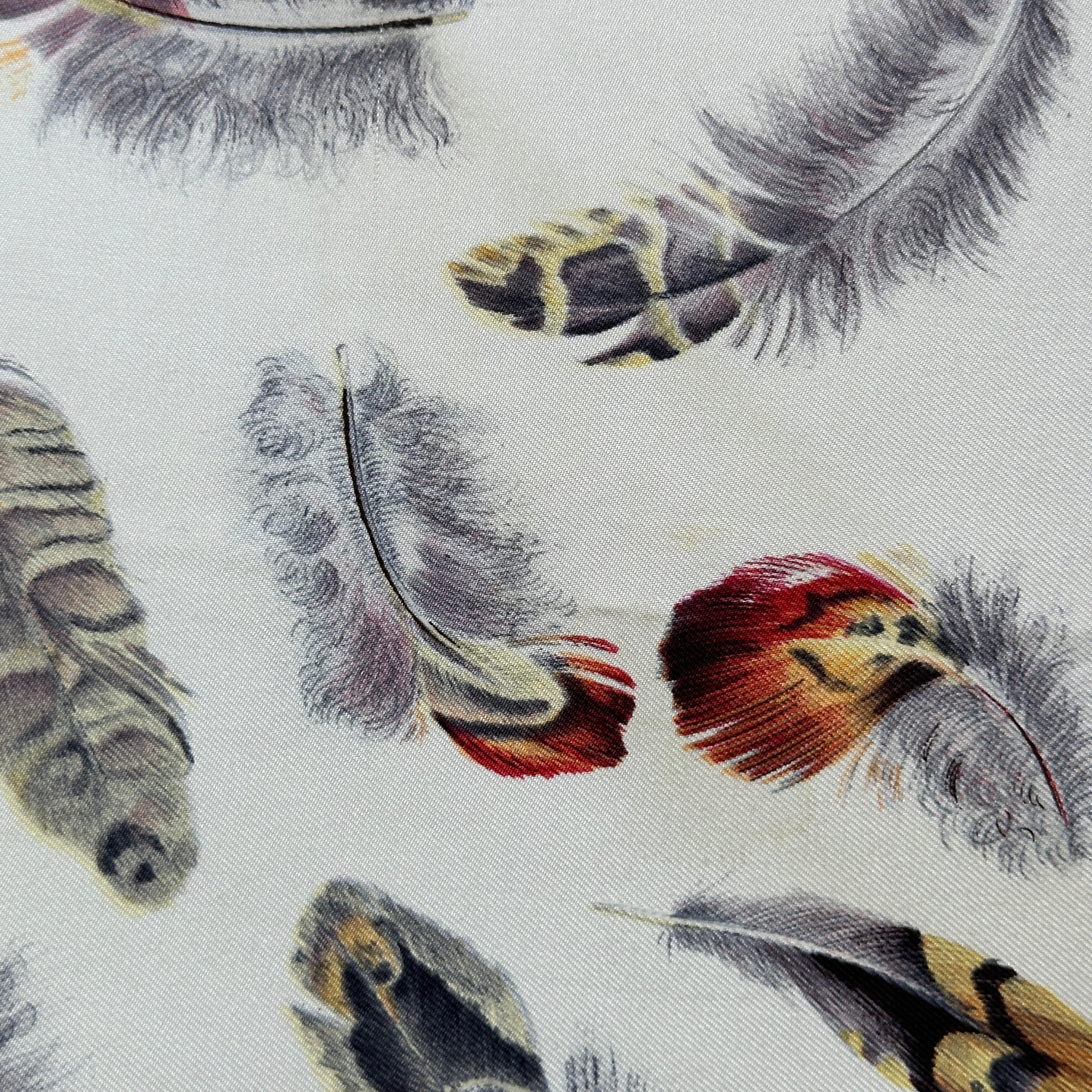 Plumes - FOULARD HERMES 90 CM