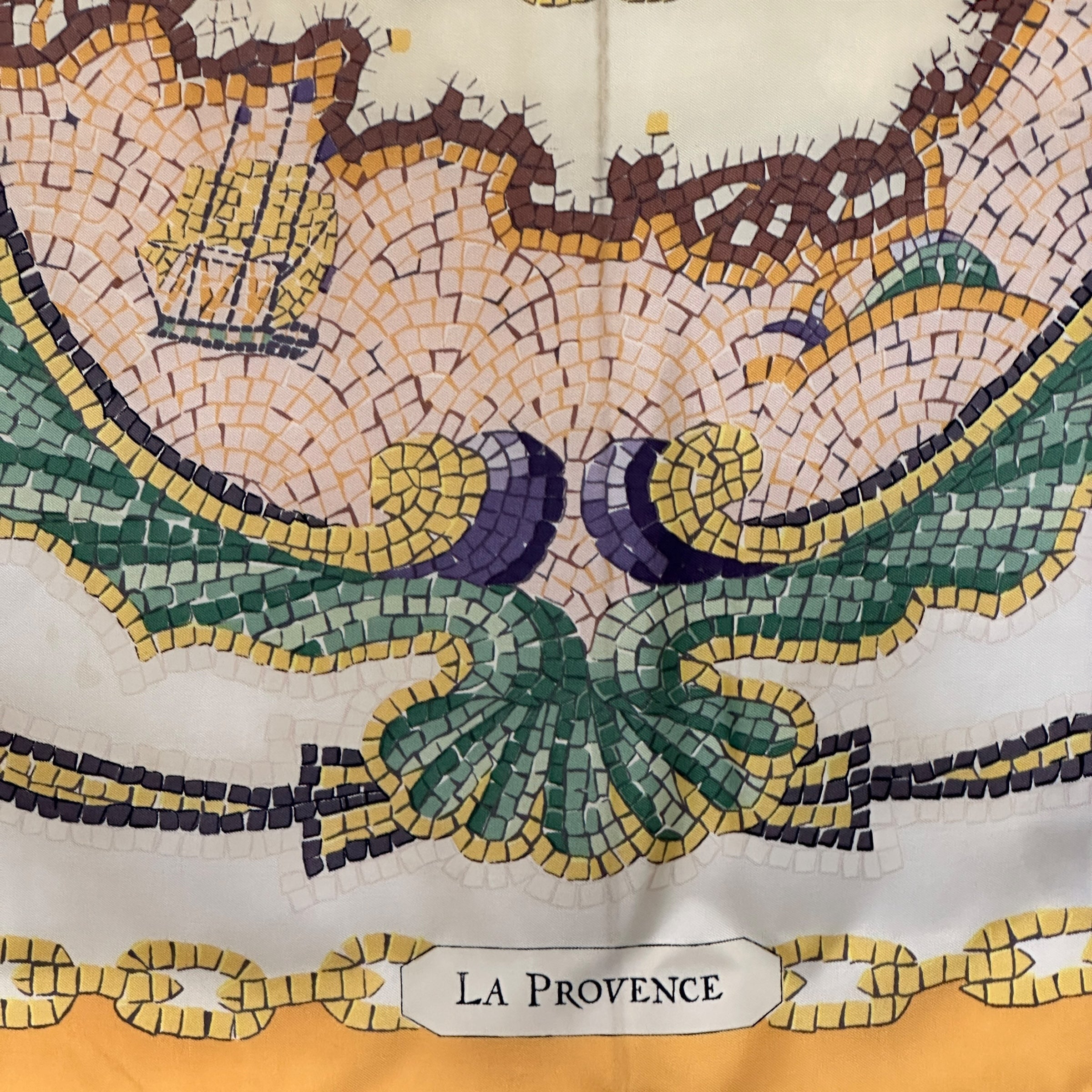 La Provence - FOULARD HERMES - 1958