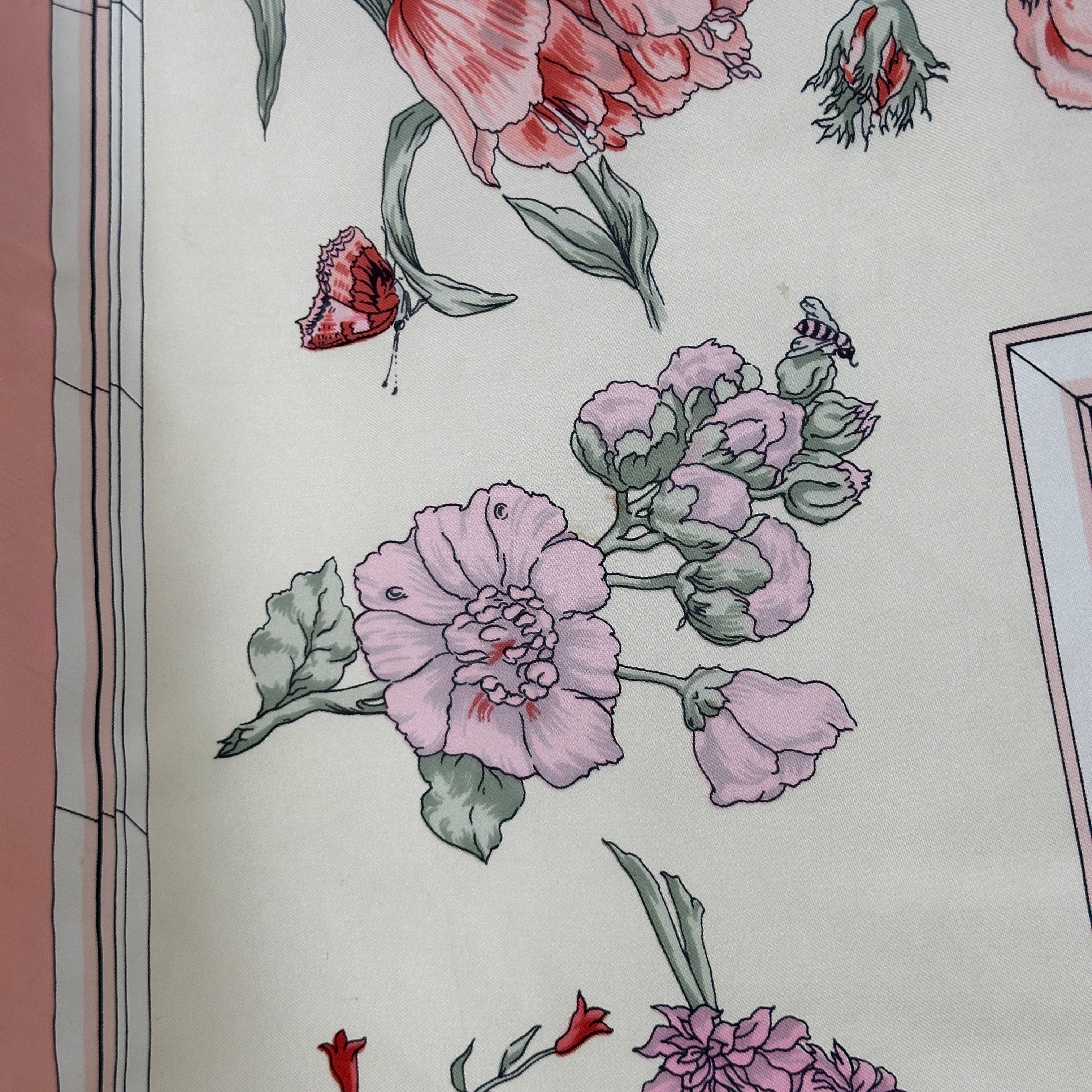 Quai aux fleurs - FOULARD HERMES 90 CM