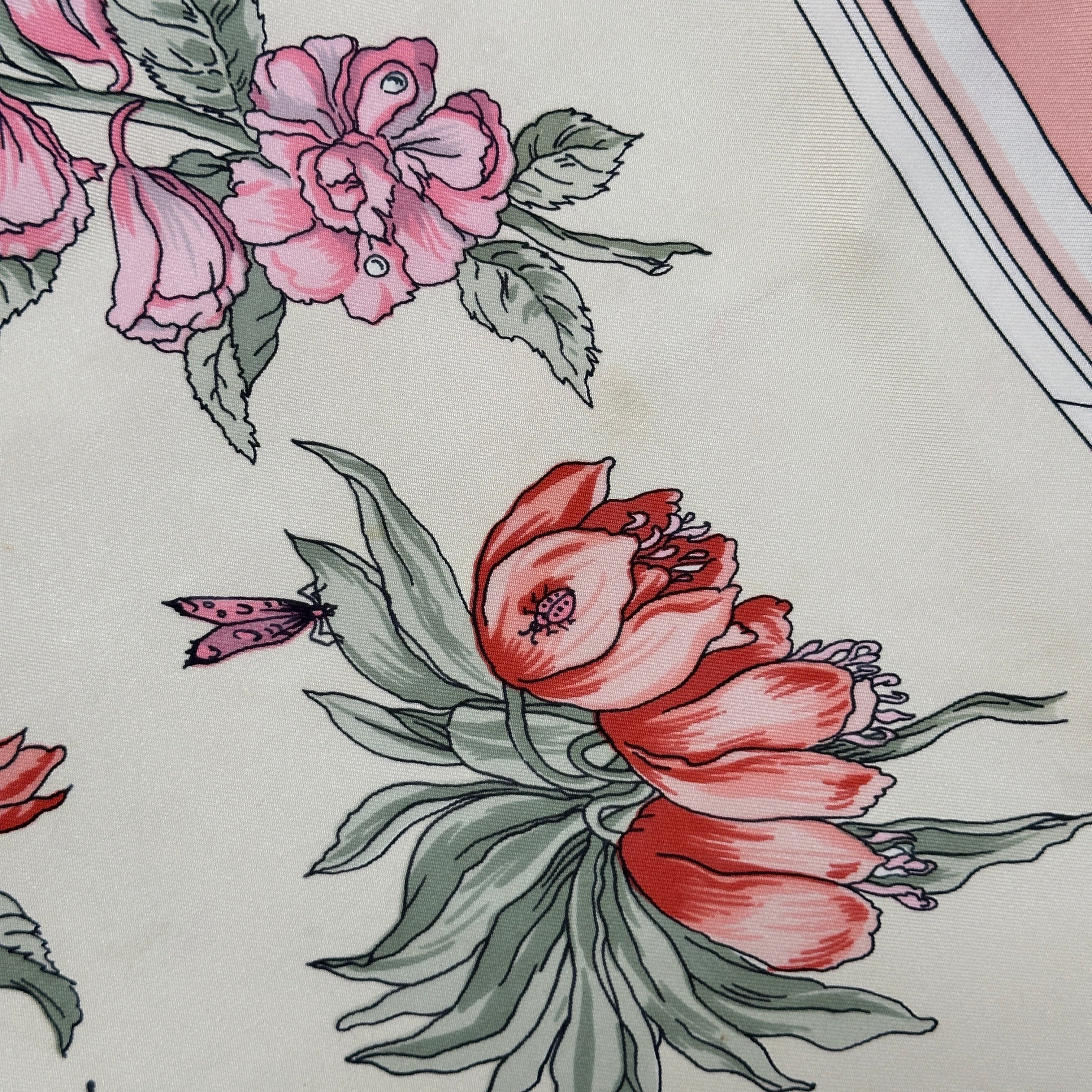 Quai aux fleurs - FOULARD HERMES 90 CM