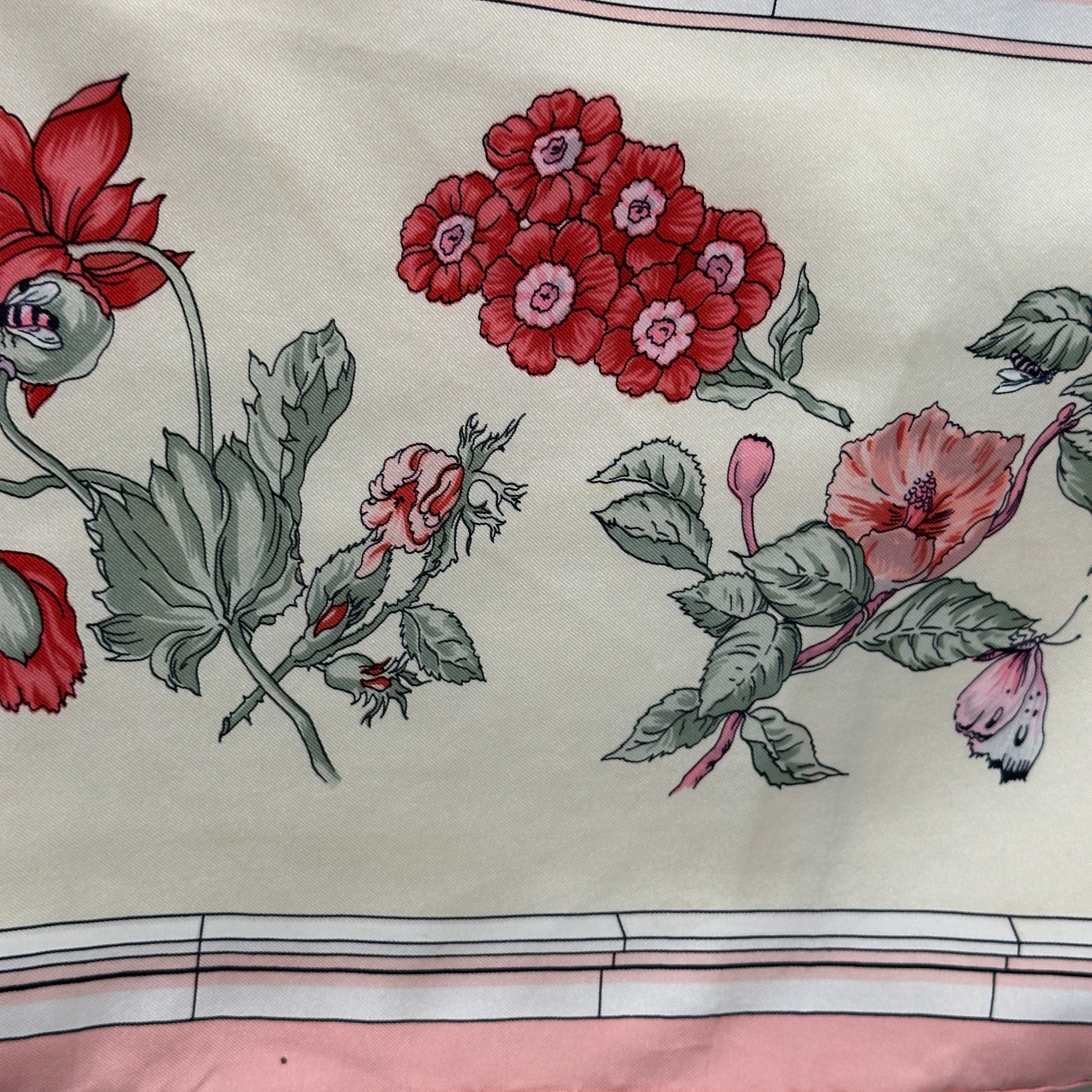 Quai aux fleurs - FOULARD HERMES 90 CM