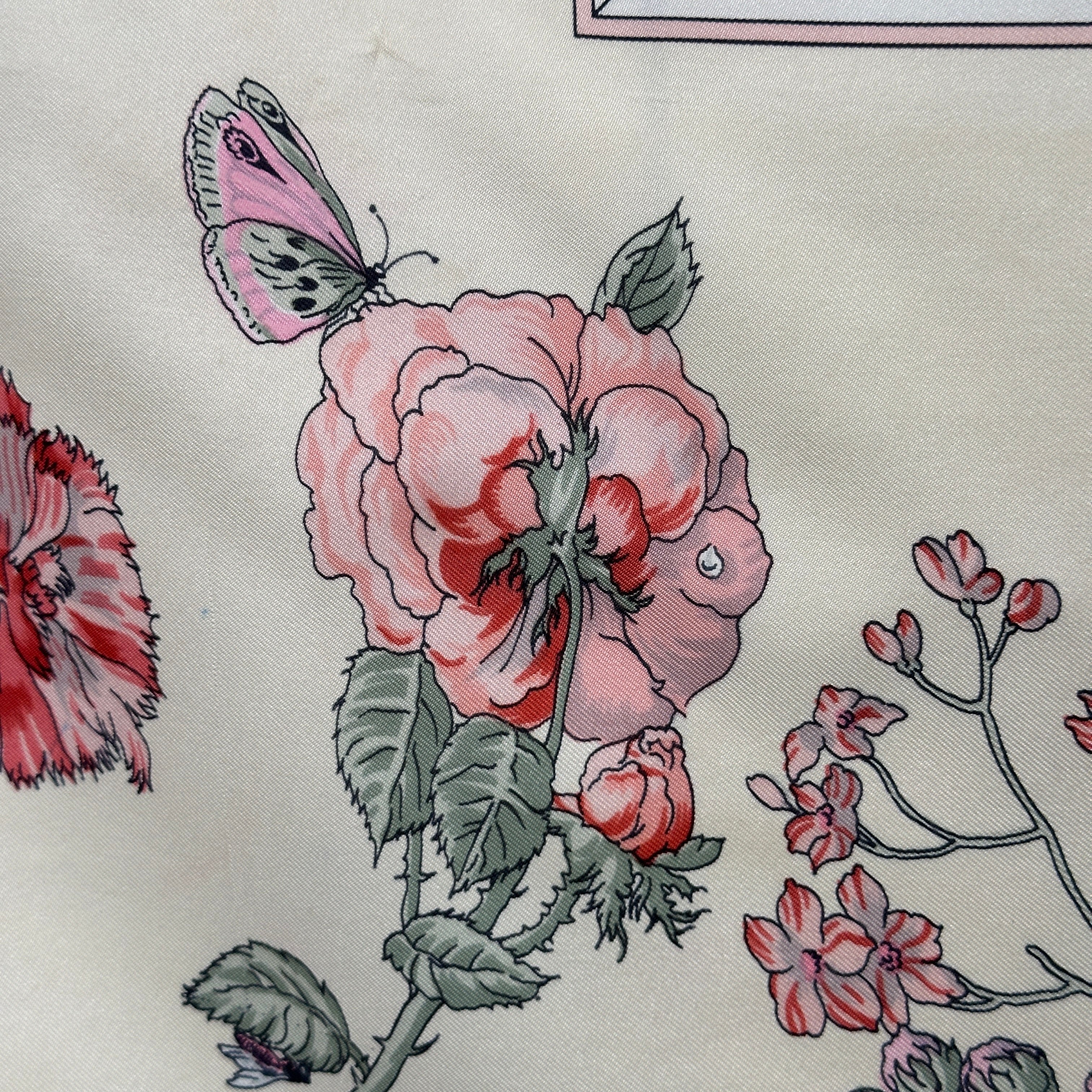 Quai aux fleurs - FOULARD HERMES 90 CM