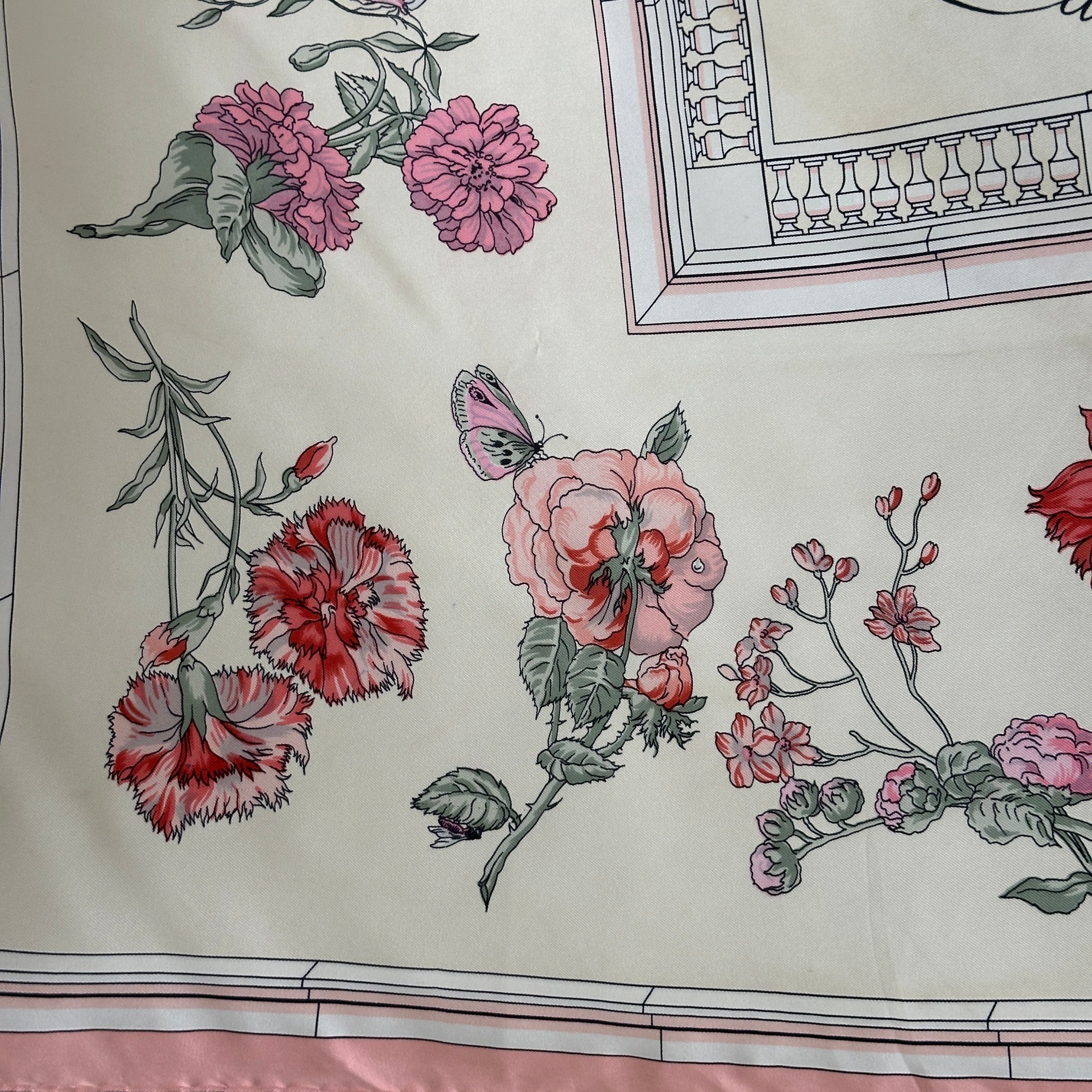 Quai aux fleurs - FOULARD HERMES 90 CM