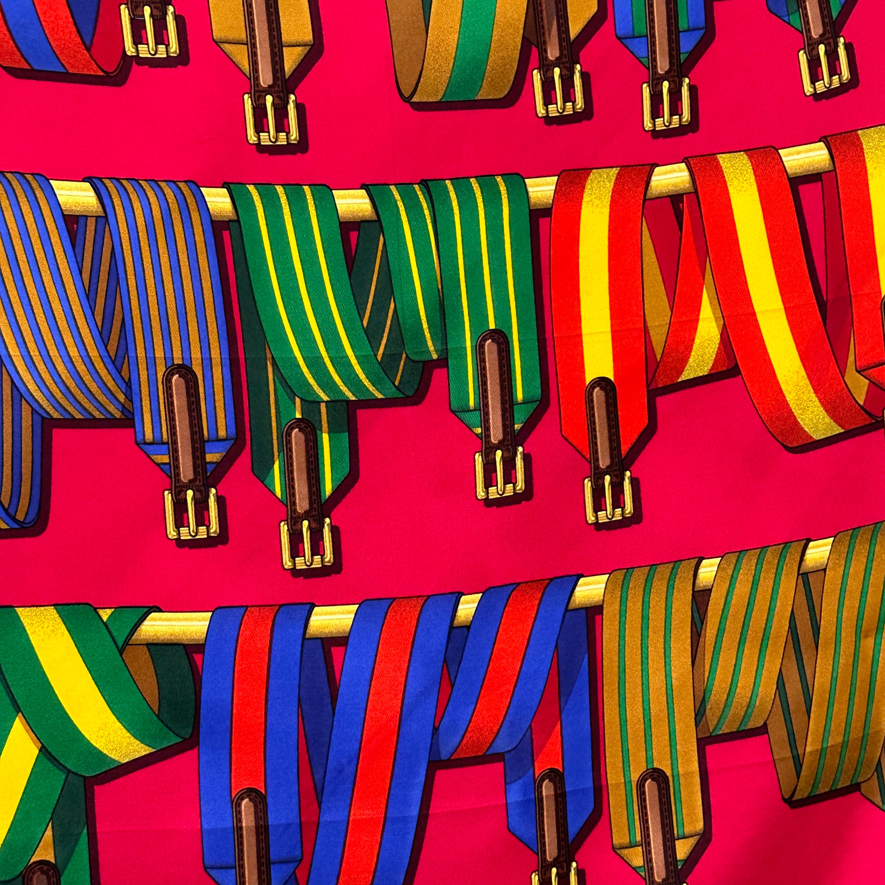 Sangles - FOULARD HERMÈS 90 CM