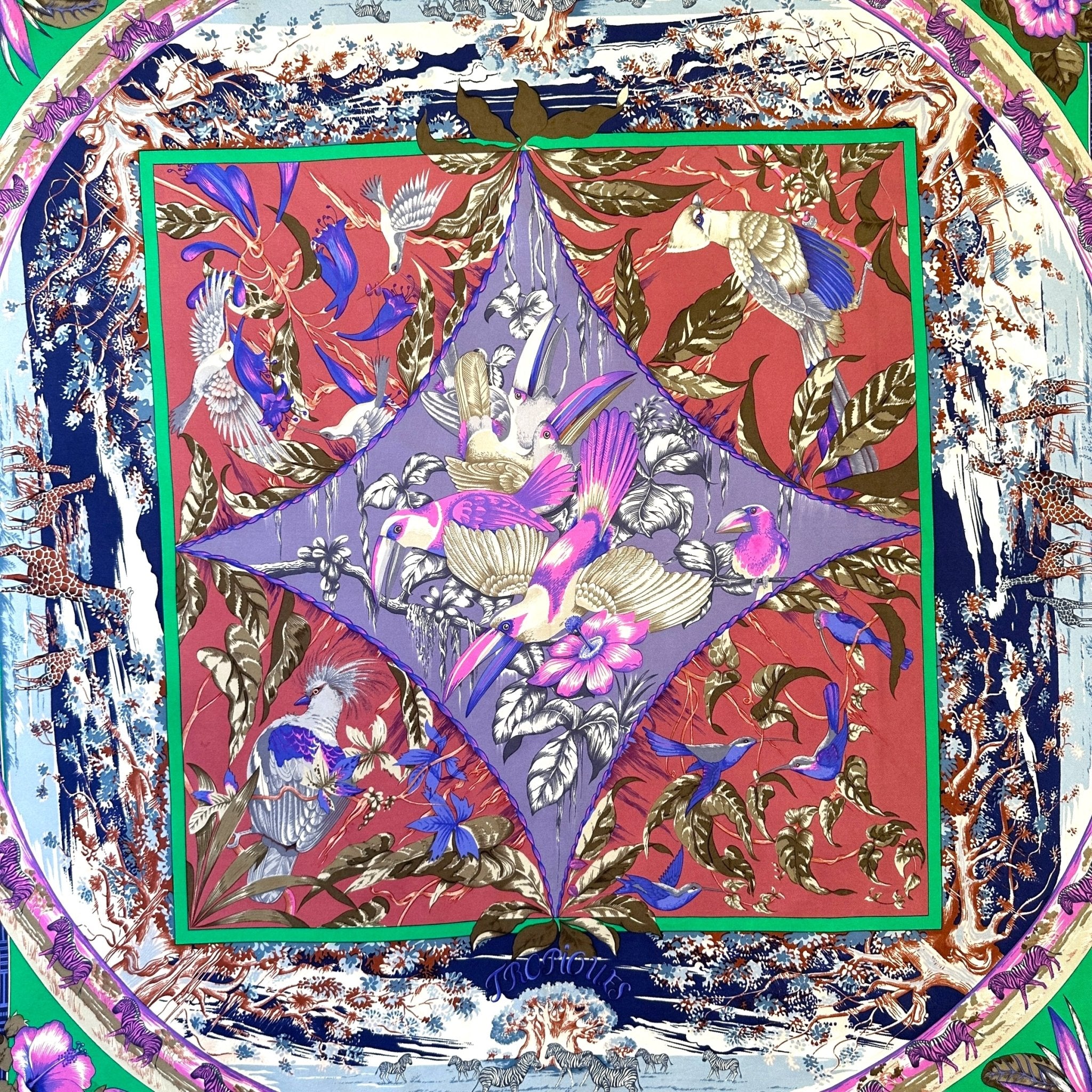 dessins d'oiseaux bleus