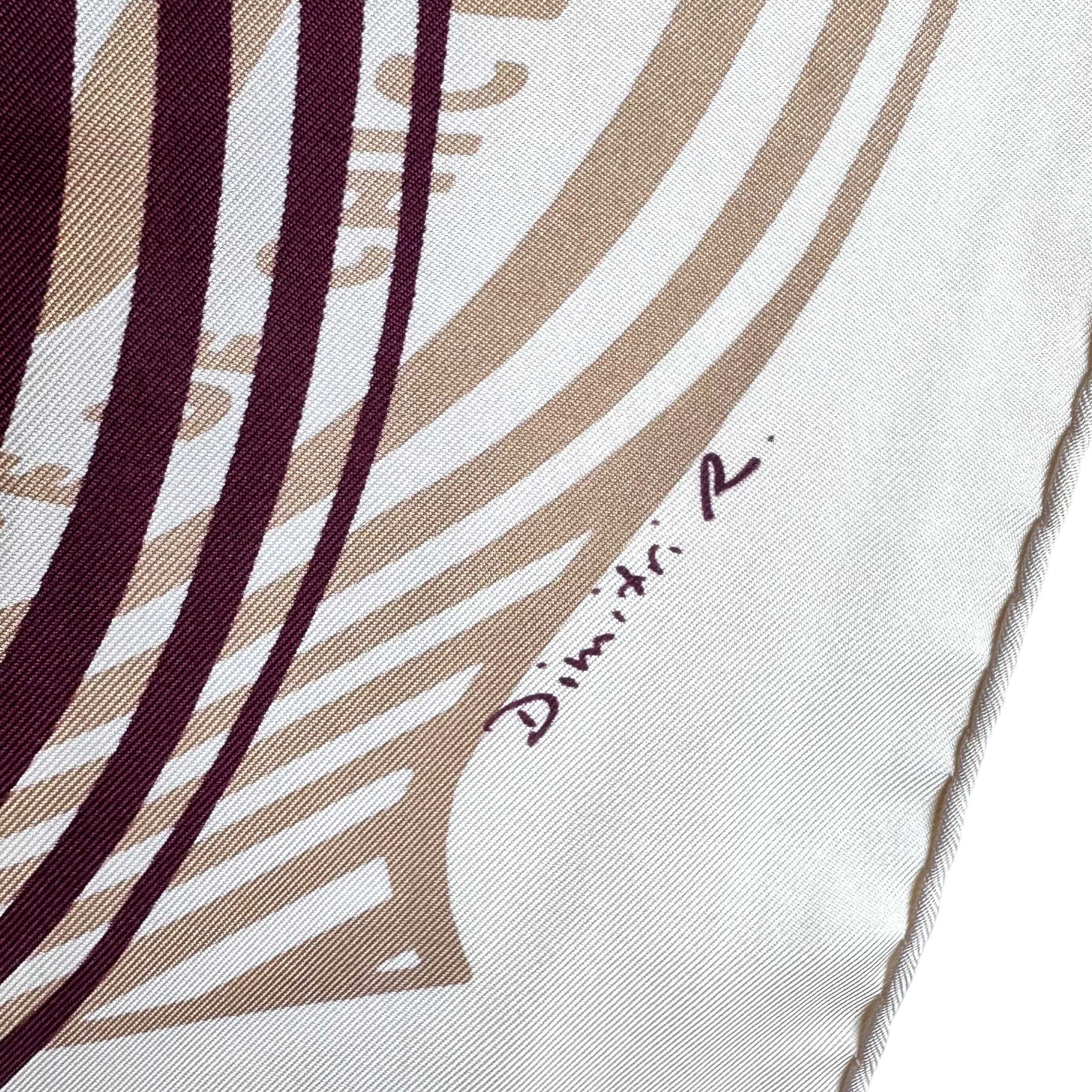 Ondes de chic - FOULARD HERMES 90 CM