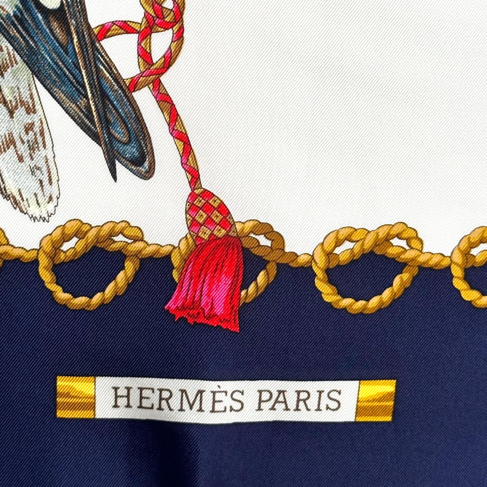 Les oiseaux du Roy - FOULARD HERMES 90 CM