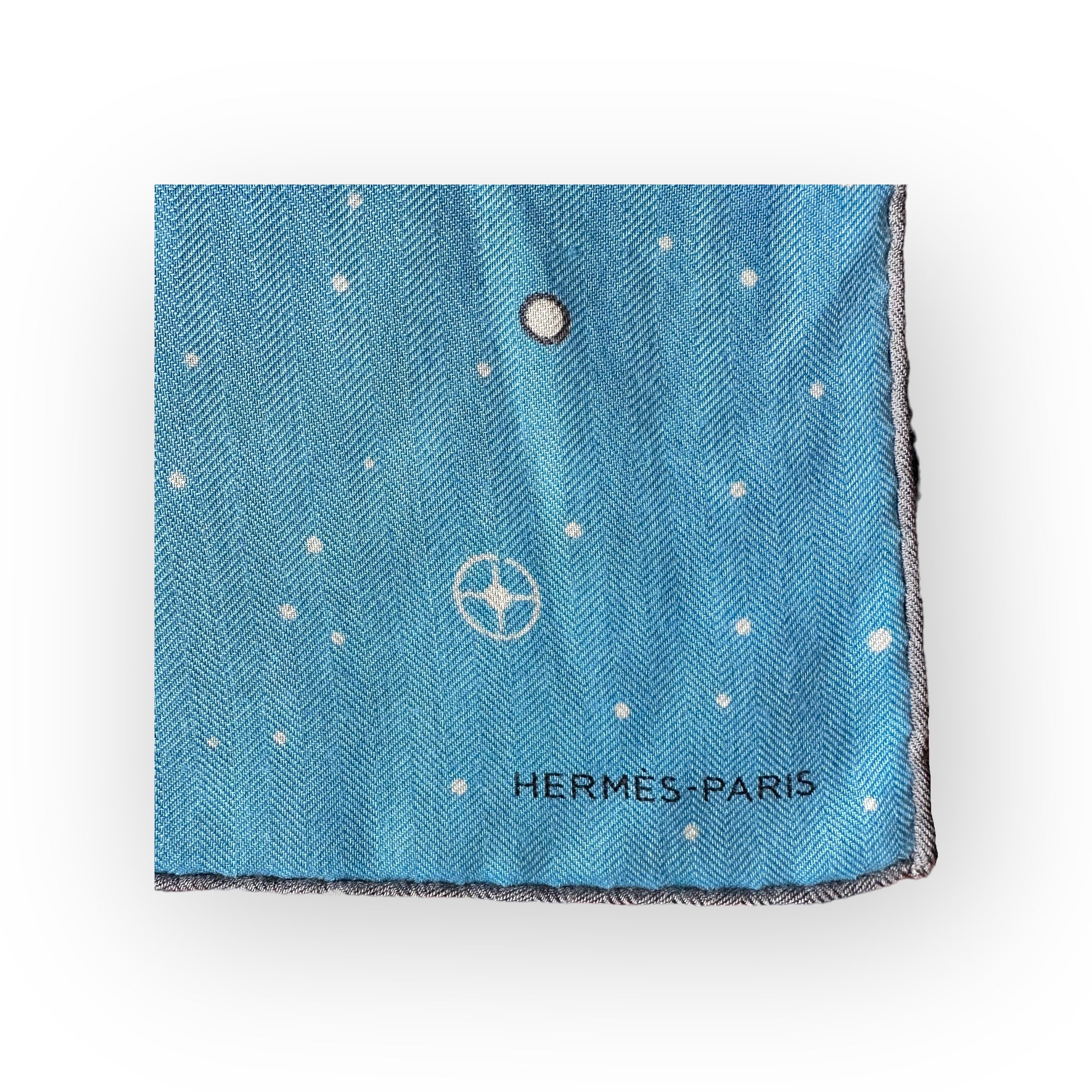 HERMES ODYSSEY - HERMES-SILK AND CASHMERE SCARF 100cm