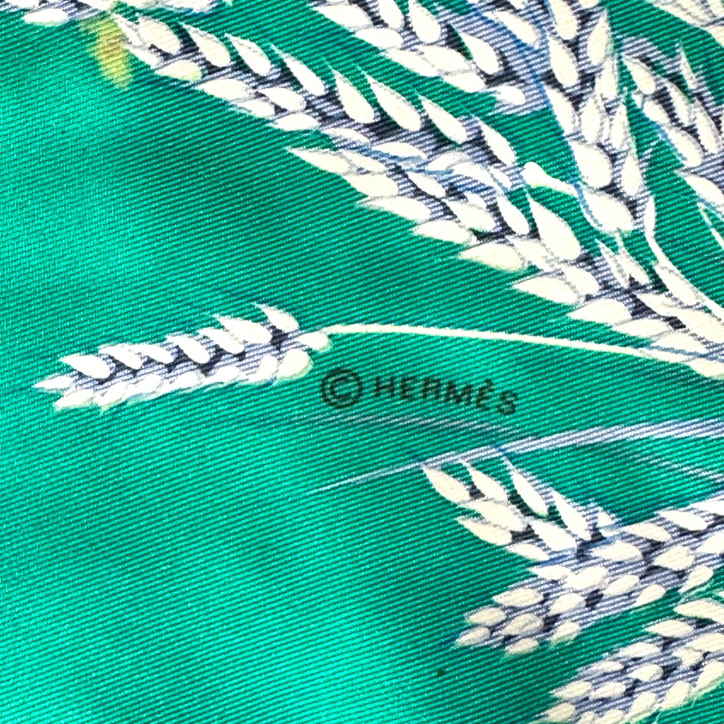 logo de copyright Hermes et petite décoloration 