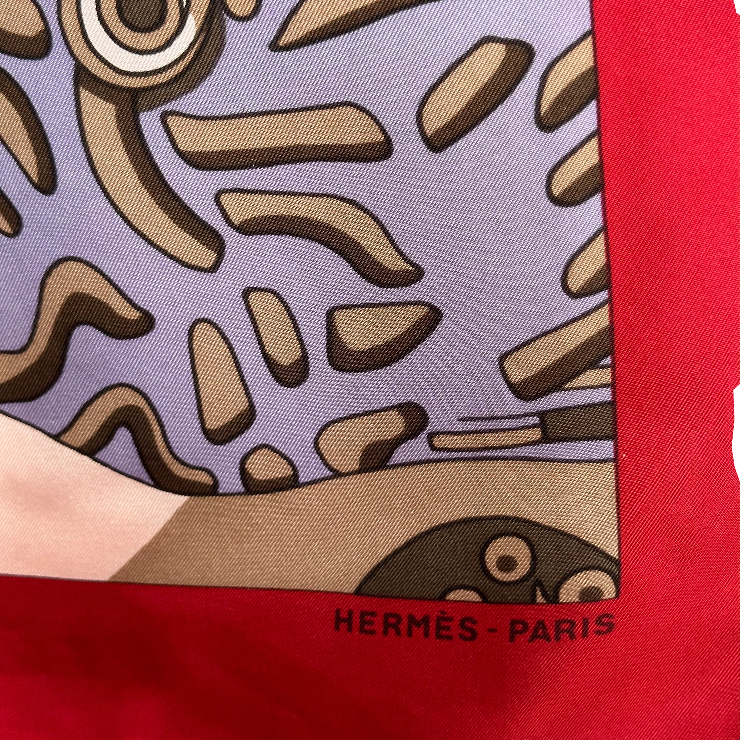 Grands fonds Détail - FOULARD HERMES 90 cm