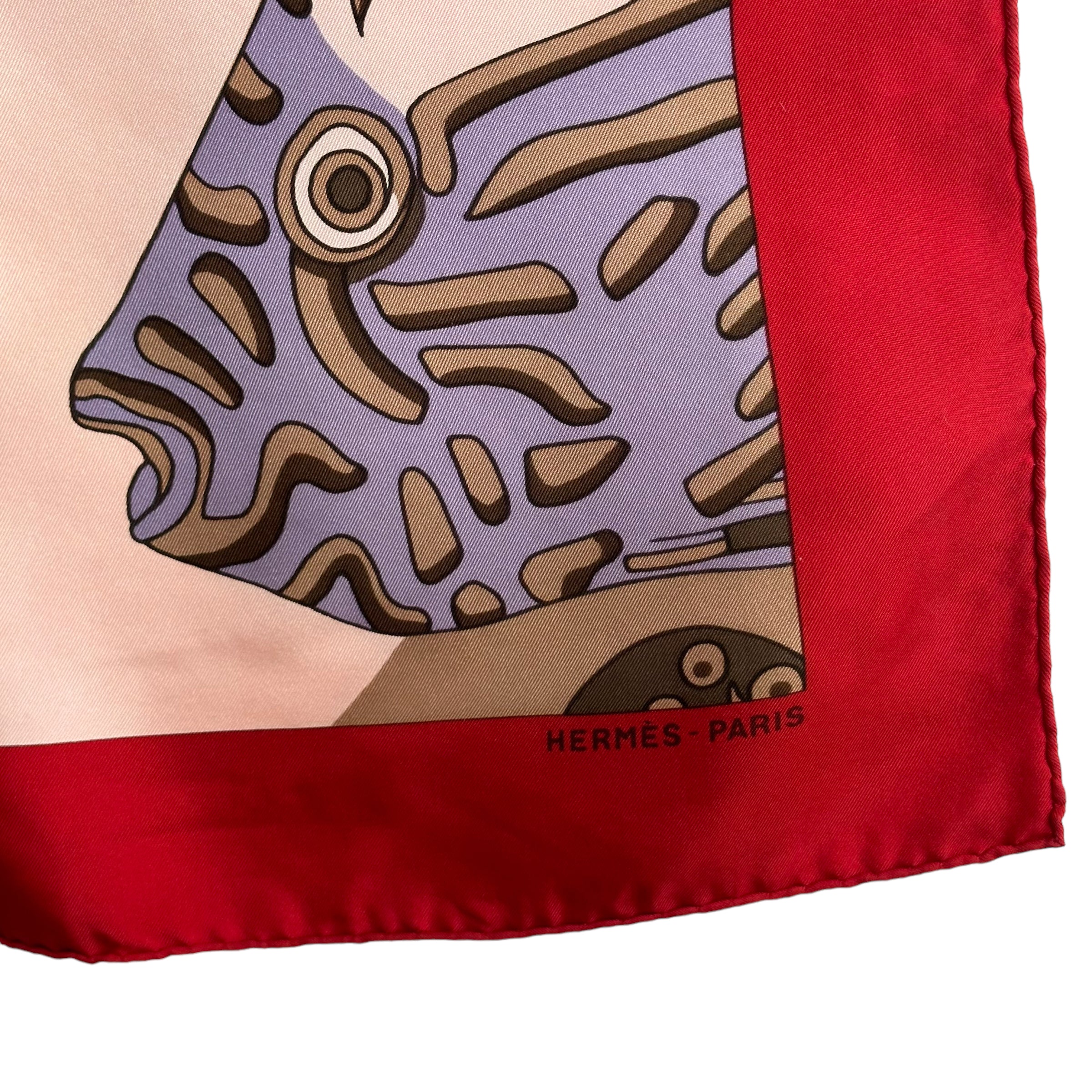 Grands fonds Détail - FOULARD HERMES 90 cm